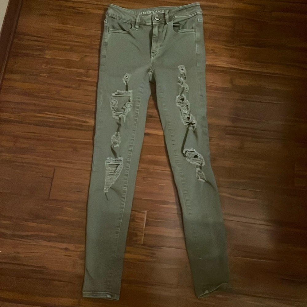 American Eagle stretch jeans size 0